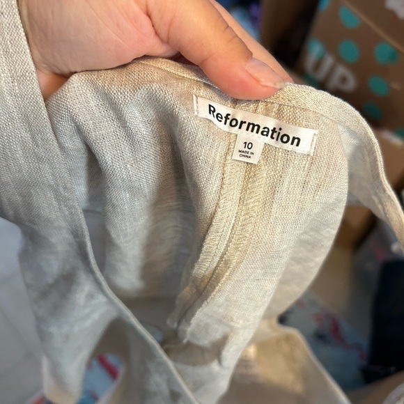 Reformation Adalyn Linen Top - Picture 6 of 6